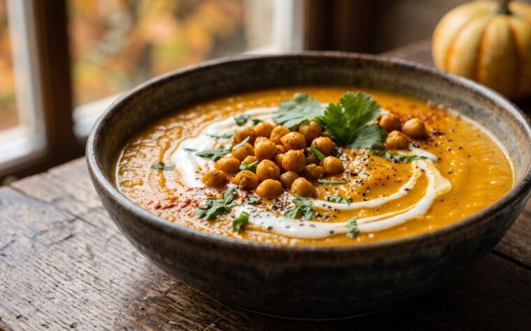 Kürbissuppe Rezept: Der cremige Herbstklassiker mit orientalischem Twist